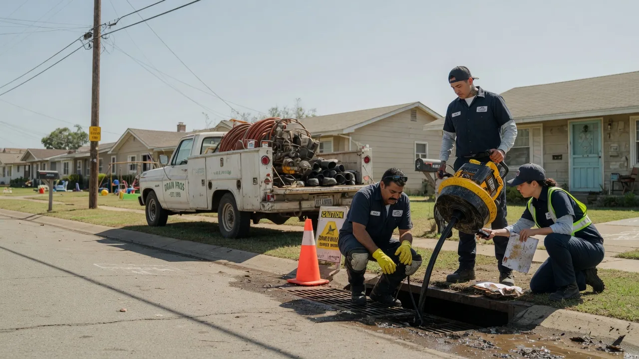 Drain Cleaning in Red Rock, OK near me